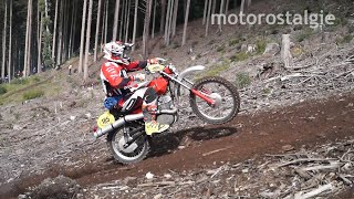 Steilauffahrt "Im Holzel" bei Waldkirchen (oberer Teil) Classic-Enduro-Zschopau 2023