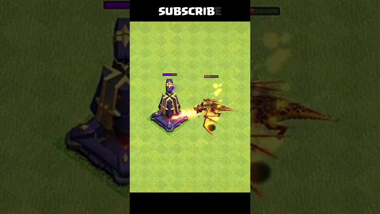 Monolith vs Super Dragon | Clash Of Clans 