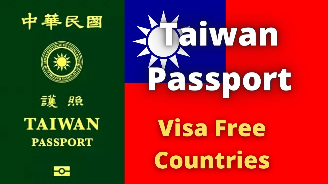Taiwan Passport Visa Free Countries (2022) YouTube