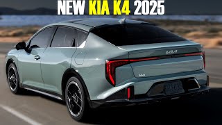 2025 New KIA K4 - Next Generation Kia Forte!