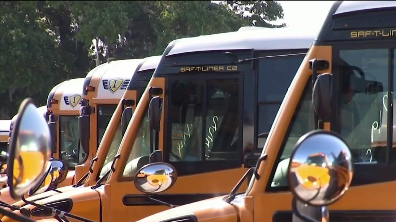 Osceola County faces bus driver shortage as school begins - YouTube