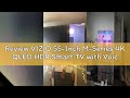 Review VIZIO 55-Inch M-Series 4K QLED HDR Smart TV with Voice Remote, Dolby Vision, HDR10+, Alexa Co