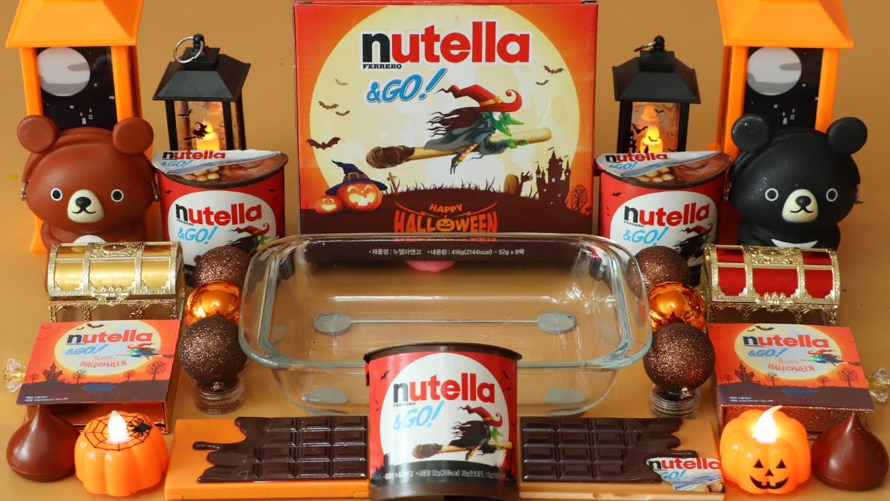 Mixing”Nutella” Eyeshadow and Makeup,parts,glitter Into Slime!Satisfying Slime Video!★ASMR★