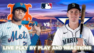 New York Mets vs Seattle Mariners Live Play-By-Play & Reactions