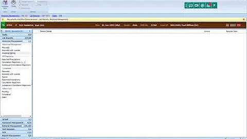 Work Flow in Emis Web
