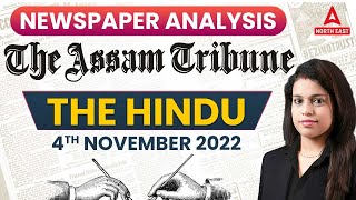 The Assam Tribune Newspaper Paper Analysis | 04 November 2022 | Adda247 North East screenshot 4