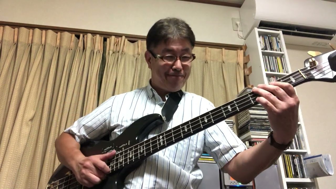 Domino Line 桜井哲夫さん①【BASS COVER】ベース弾いてみた1982年 Ｃasiopea ＭintJams５曲目