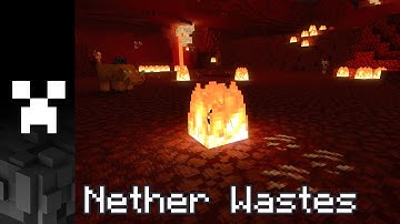 Minecraft - Ambience - Nether Wastes [1 Hour]