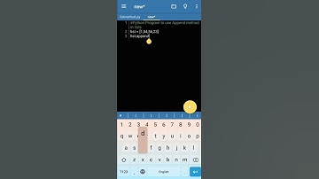 How to use Append Method in Lists Python Tutorial #shorts #viral #python3 #python #pythontutorial