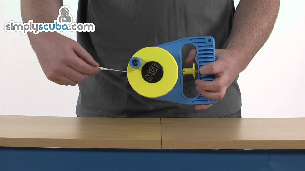 MGE Ratchet Reel - www.simplyscuba.com