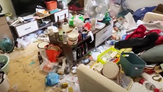 🤮8 hours to clean new house for quarreling couple【Household Cleaning】
