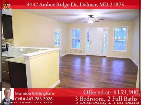 9432 Amber Ridge Dr, Delmar, MD home video tour