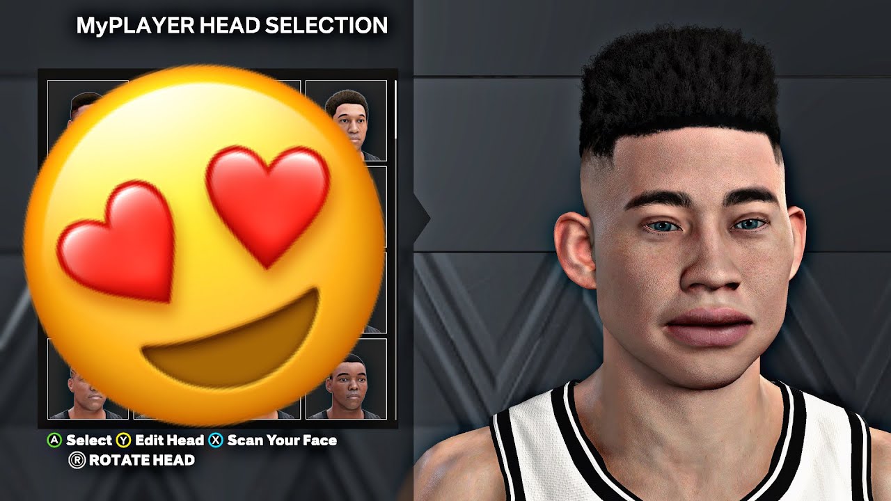 NBA 2K23 NEW BEST ULTIMATE ASIAN DRIBBLE GOD FACE CREATION TUTORIAL 