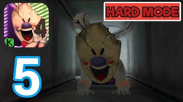 Ice Scream 4 | Gameplay Walkthrough Part 5 - Hard Mode: Game Over