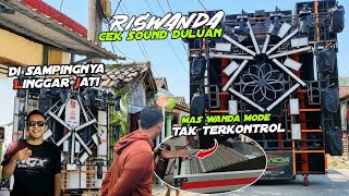 Riswanda Cek Sound Duluan🔥 Di sampingnya Linggar Jati