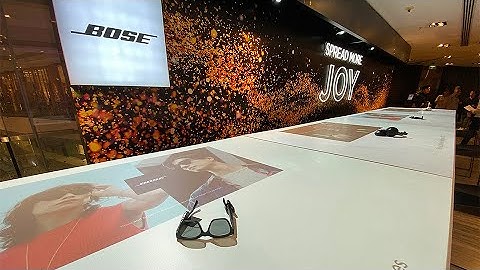 Bose  //  Interactive projection table