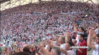 GOD SAVE THE QUEEN: England fans in Marseille
