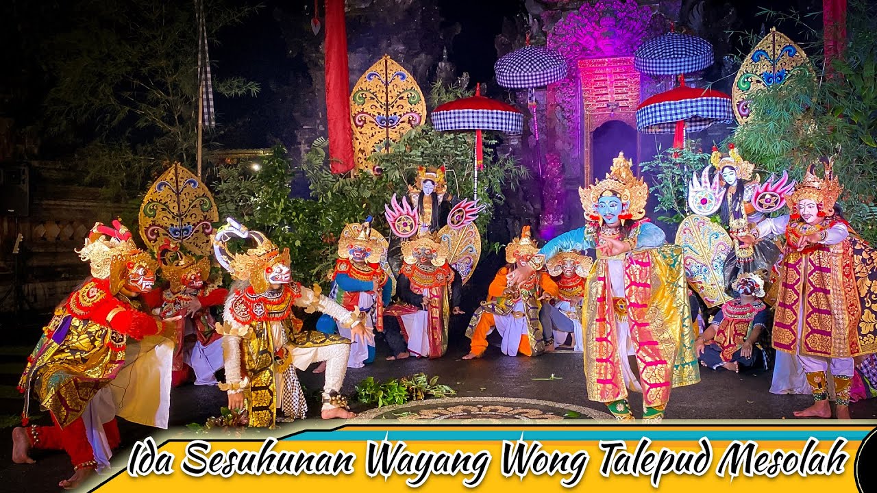 IDA SESUHUNAN WAYANG WONG TALEPUD MESOLAH 