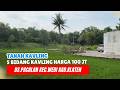 EPS 1.493 5 bidang tanah kavling view hamparan sawah seharga 100jt. Lokasi Ds.Pacalan, Wedi, Klaten