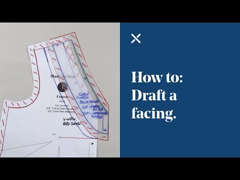 Video: How To Make A Facing