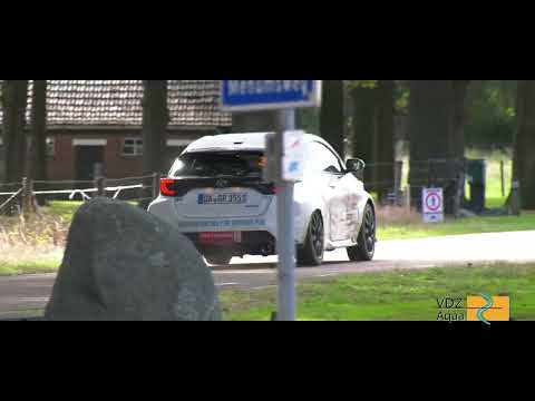 Roel van der Zanden and Gijs Boom at the Eurol Hellendoorn Rally 2022