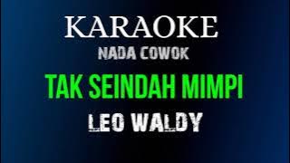 TAK SEINDAH MIMPI - LEO WALDY ( KARAOKE DANGDUT LAWAS NADA COWOK   FULL LIRIK )