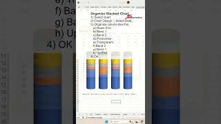 how to make dynamic 3d cylinder chart in excel - part 2 - excel tips and tricks