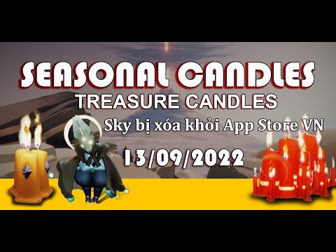 Sky bị xóa trên iOS VN – Seasonal Candles/Treasure Candles 13/09/2022 |Sky: COTL