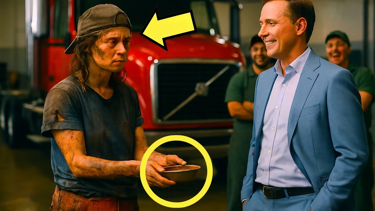 DİLENCİ MEKANİKÇİ YEMEK İSTERKEN AŞAĞILANDI… FAKAT AZ SONRA HERKESİ SUSTURDU