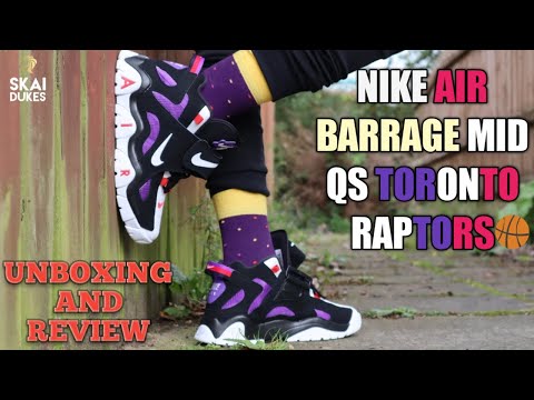 NIKE AIR BARRAGE MID QS RAPTORS - Stay Fresh