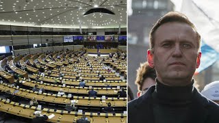 Выступление Навального в Европарламенте