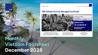 TIMVEST | Vietnam December 2025 Macroeconomic & Stock Market Highlights