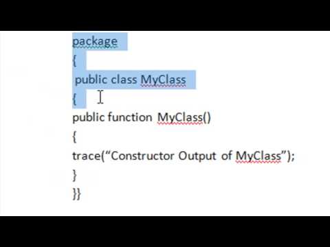 Flash CS4: Getting Started with Classes (1 of 2)