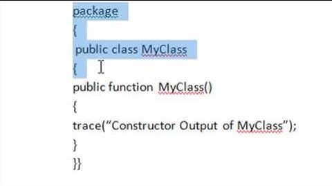 Flash CS4: Getting Started with Classes (1 of 2)
