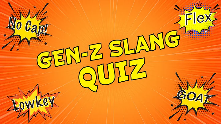 Gen Z Slang Quiz 💬🔥 | Only true Gen Z Can Get 30/30