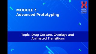 Module 3: Drag Gesture, Overlays and Animated Transitions