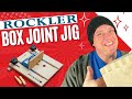 Discover the Amazing Box Joint Jig that Makes Crafting Perfect Joints Easy! #woodworking #router