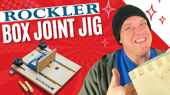 Discover the Amazing Box Joint Jig that Makes Crafting Perfect Joints Easy! #woodworking #router