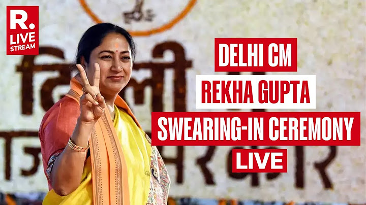 New Delhi CM Oath Taking Ceremony LIVE: Rekha Gupta Sworn In As Delhi Chief Minister