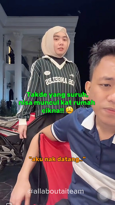 Nisa Datang Tak Dijemput, Cikna Tak Sampai Hati Nak Halau 🥹 #nisa #aiboyyra #aiteam