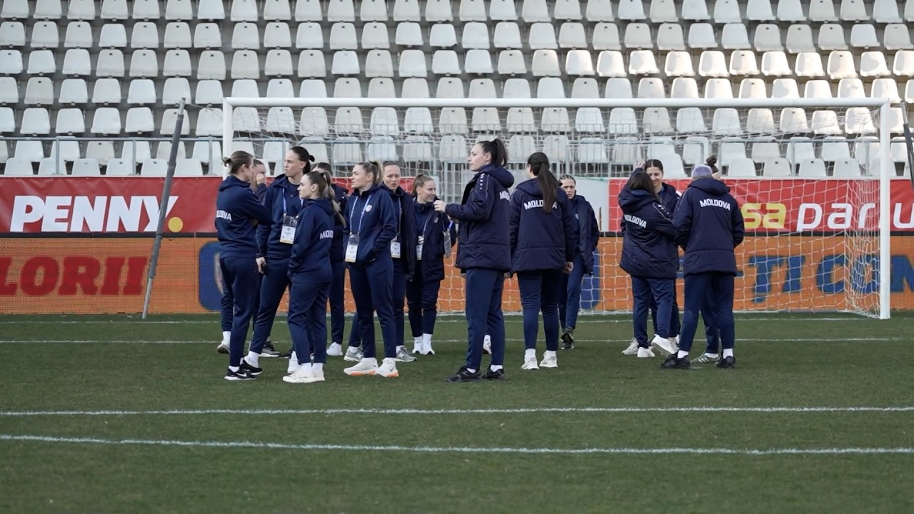 NAȚIONALA FEMININĂ DE FOTBAL, PRESTAȚIE ONORABILĂ CU ROMÂNIA