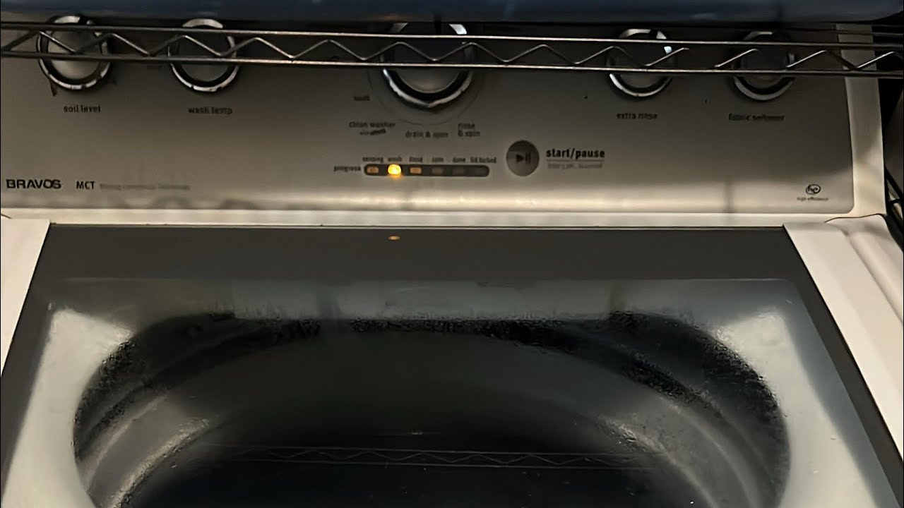 Cómo reparar una lavadora Maytag bravos MCT, que no lava, o no mueve el agitador, ni hacer el spin.