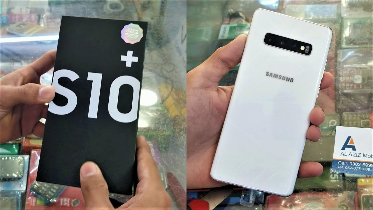 Samsung Galaxy S10 Plus 512gb Ceramic White Unboxing