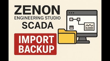How to Import Backup In Zenon SCADA