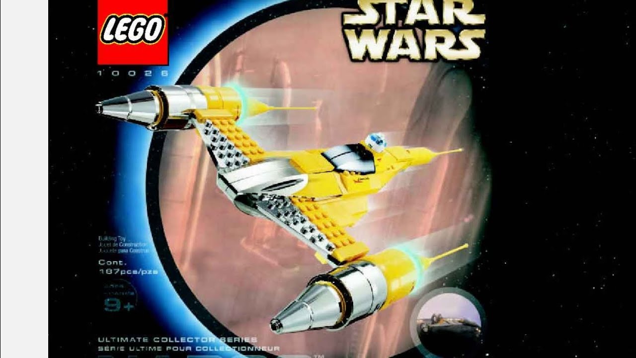 Lego Star Wars: 10026 UCS Naboo Starfighter Instructions 