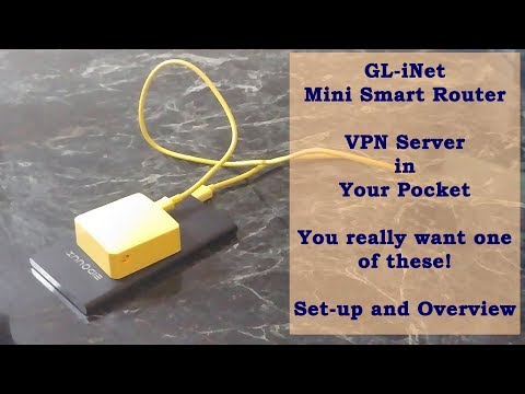 How-To Setup the GL.iNet GL-MT300N Mini VPN Router and Review