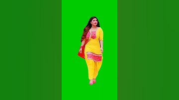 Thumbnail of pahle pahle bar mein green background video edit Green video.green.GFX.video #_shrots.