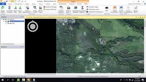 1. Membuka citra di Erdas IMAGINE 2018