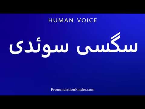 How To Pronounce Swedish Sögsi