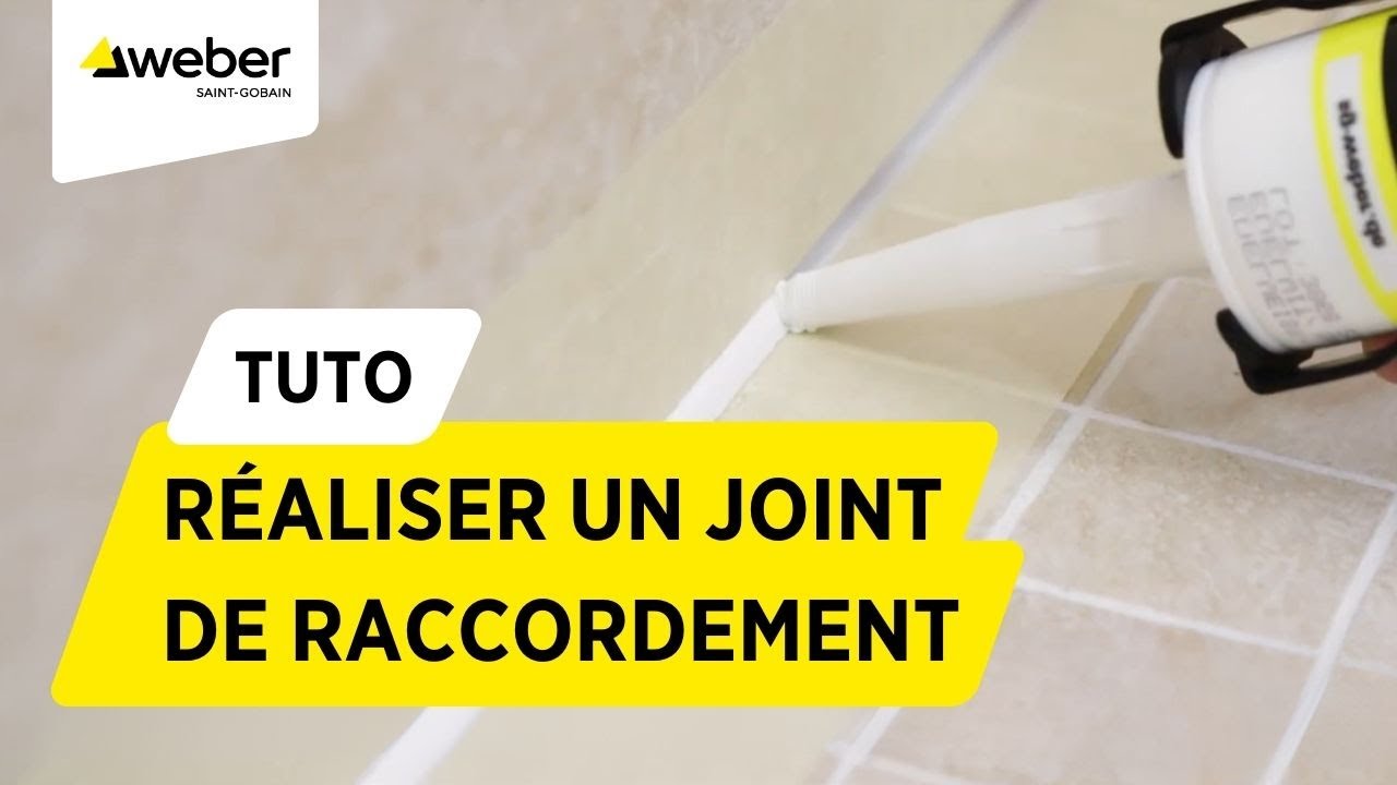 Comment réaliser un joint de raccordement dans une salle de bain ?